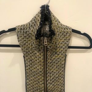 New Veronica Beard Adara Tweed Dickey